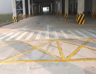 山西山西厂区道路标线施工