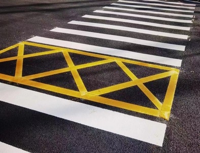 山西山西园区交通标线施工